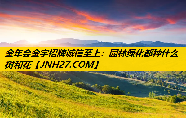 园林绿化都种什么树和花