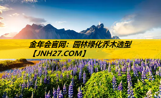园林绿化乔木选型