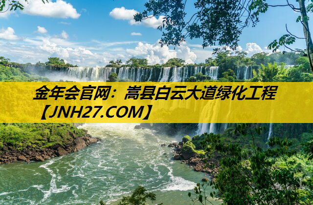 嵩县白云大道绿化工程